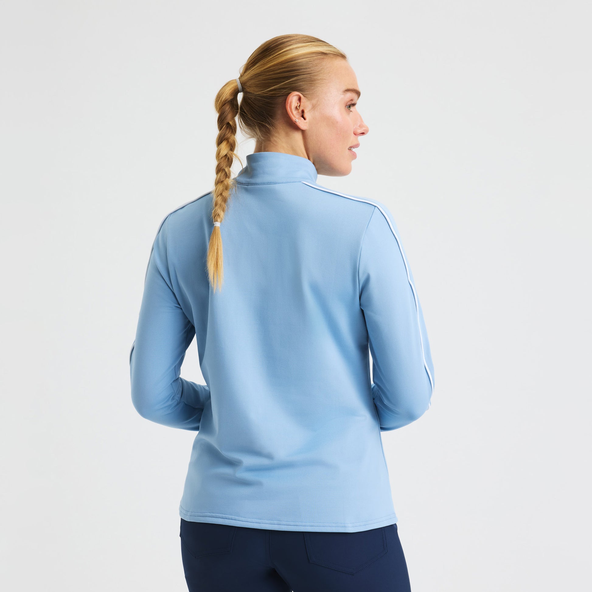 Rohnisch Ladies Brushed Back Long Sleeve Top