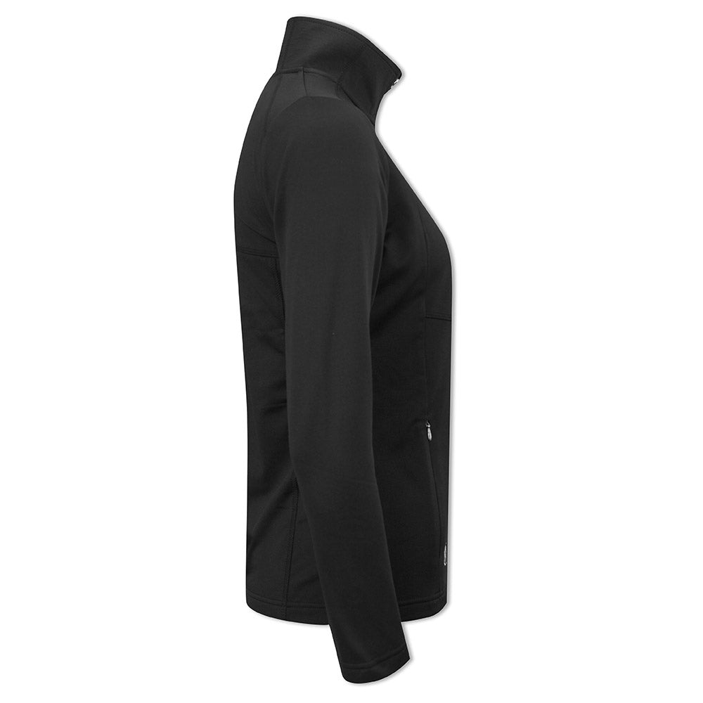 Glenmuir Ladies Thermal Water Repellent Mid-Layer Jacket in Black