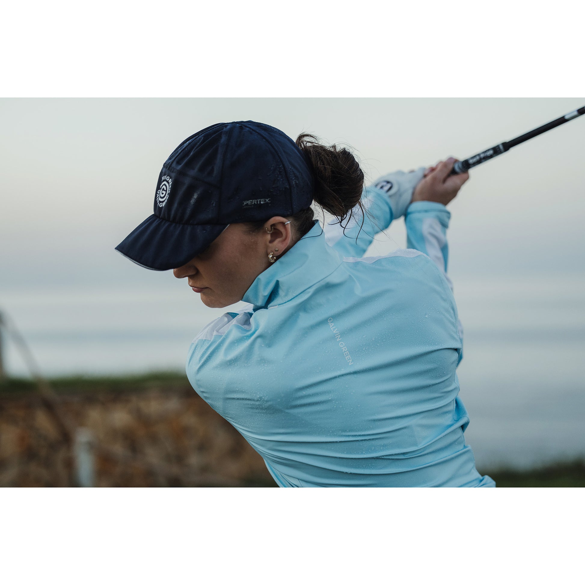 Galvin Green Ladies Waterproof Jacket with PERTEX® Shield Stretch for Elite Rain Protection