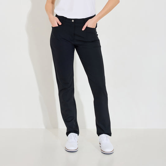 Abacus Ladies Elite High Waist Trousers in Black