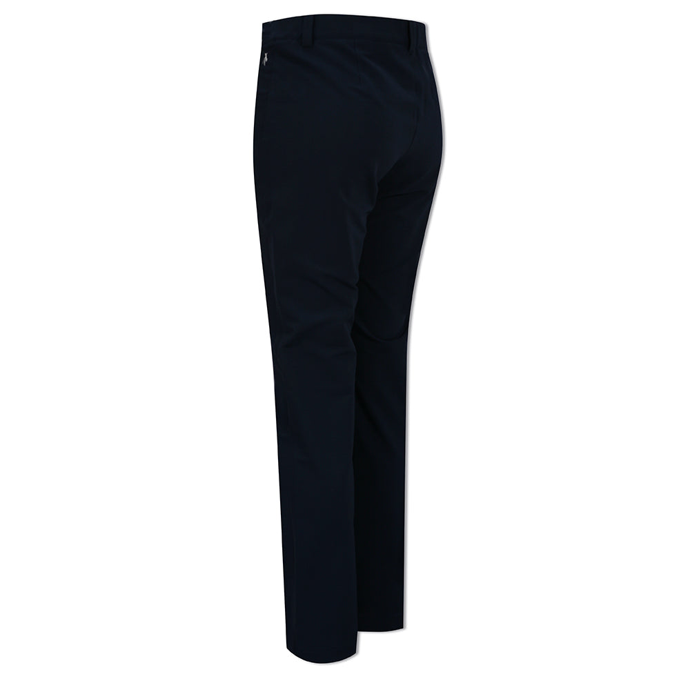 Green Lamb Luxe Thermal 4-Way Stretch Trouser in Navy