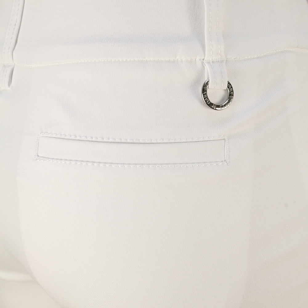 Daily Sports Ladies Pull-On White Golf Capris 