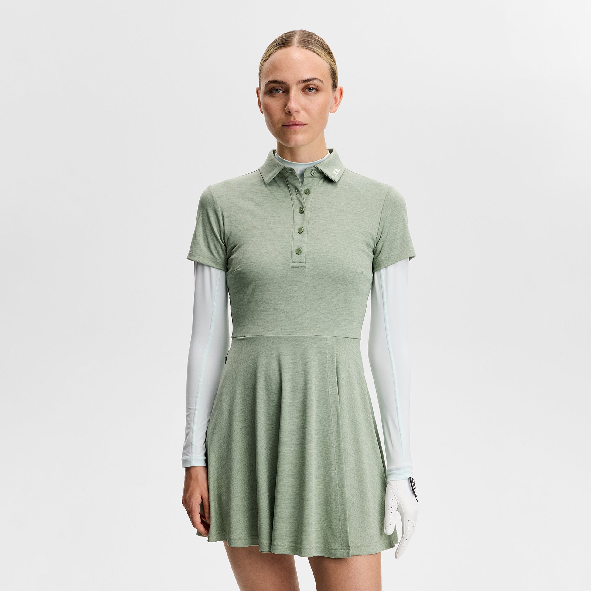 J.Lindeberg Ladies Short Sleeve Dress - Where Performance Meets Feminine Style