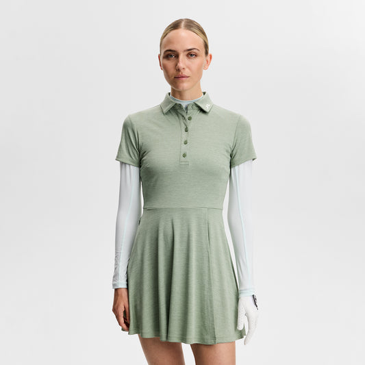 J.Lindeberg Ladies Short Sleeve Dress - Where Performance Meets Feminine Style