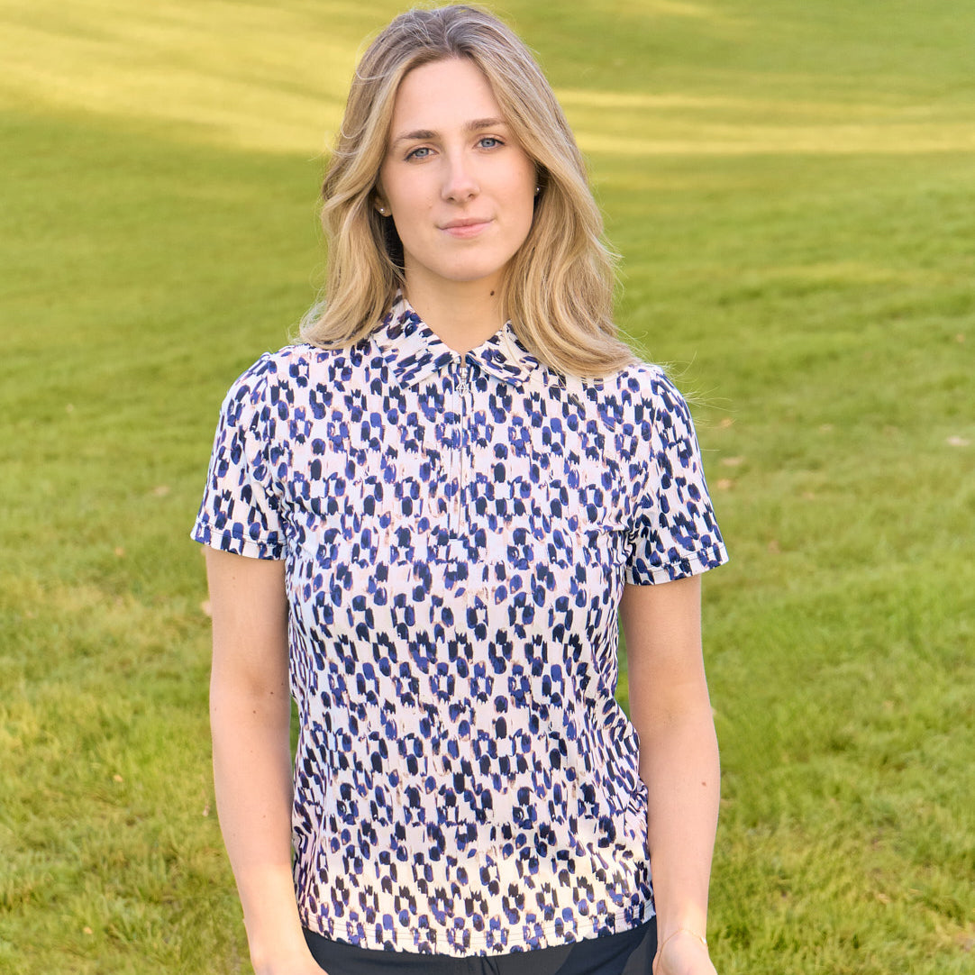 Pure Golf Ladies Short Sleeve Polo – Contemporary Design Meets Course-Ready Ease