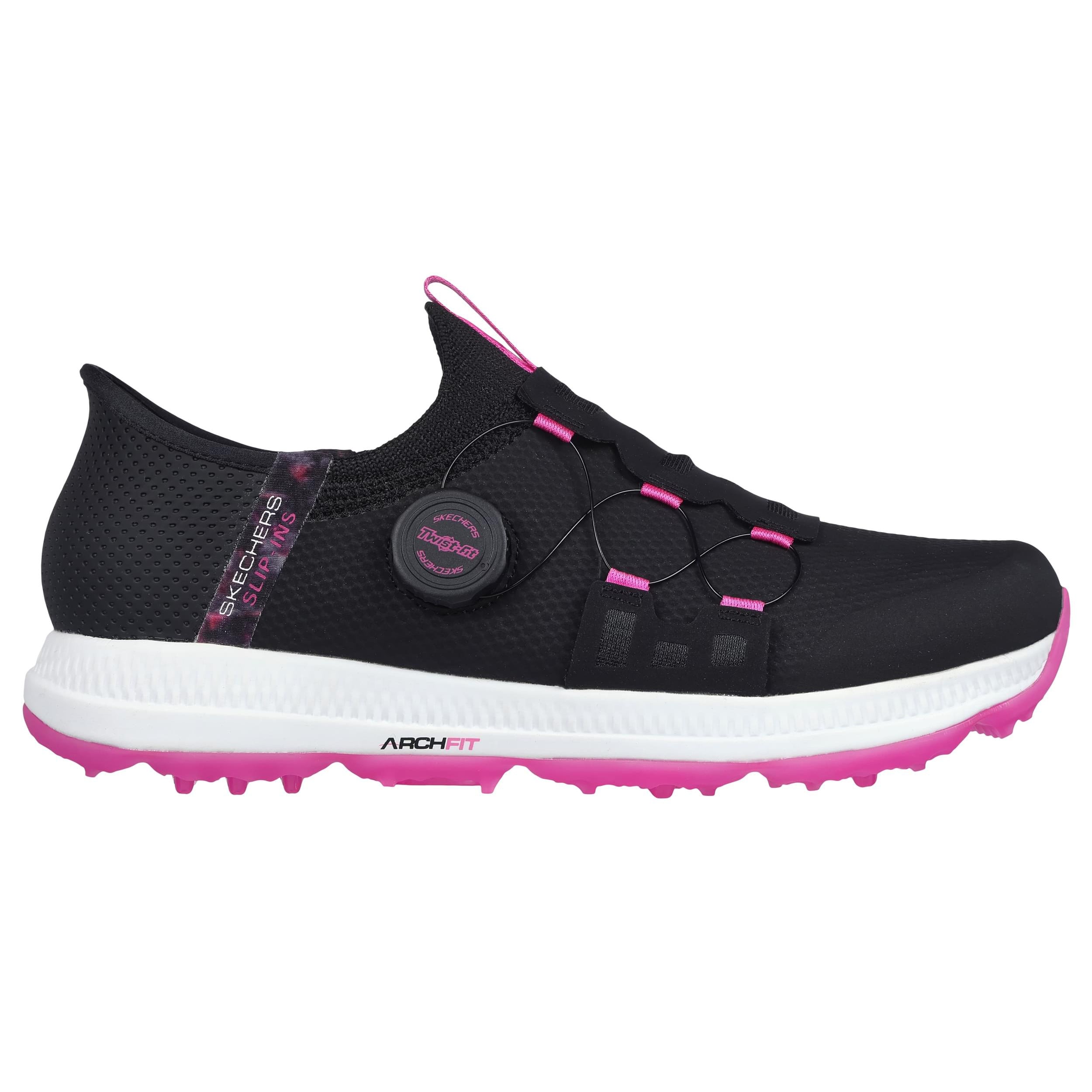 Skechers slip hotsell on shoes pink