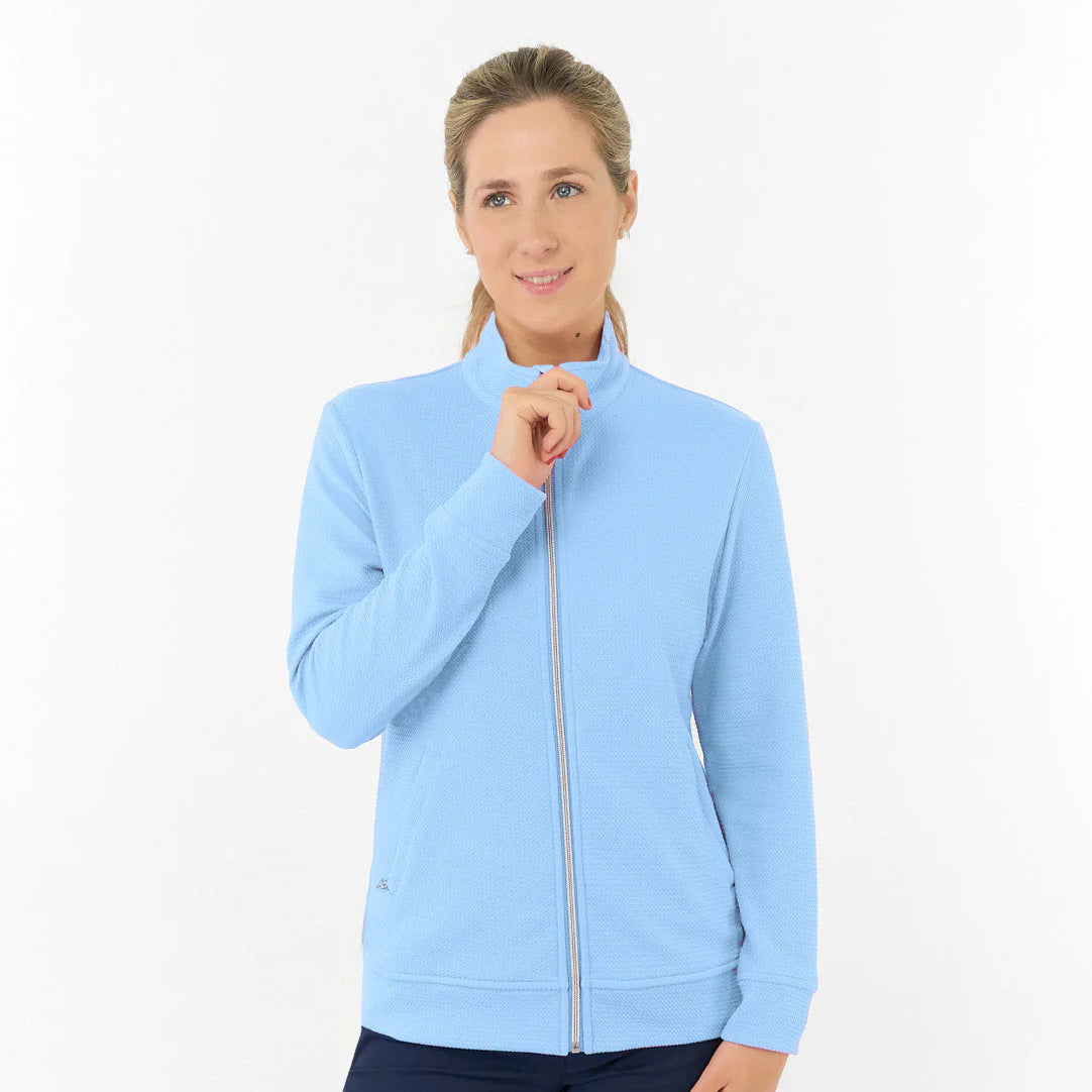 Pure Ladies Textured Jacket – Refined Texture Meets All-Season Performance