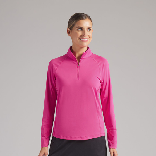 Puma Golf Long Sleeve Lightweight Top With Silky Soft-Stretch Fabric for a Feminine Fit