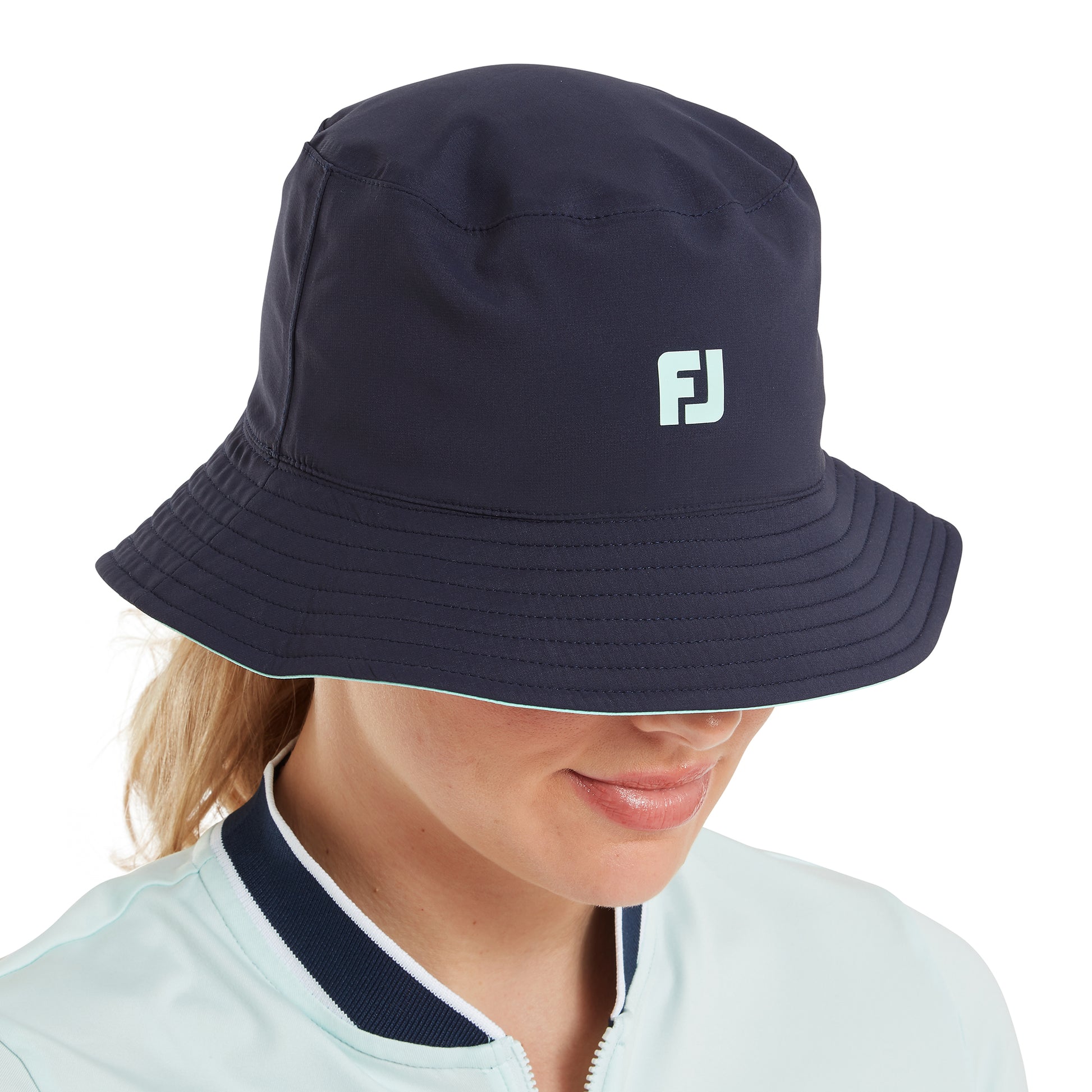 FootJoy Women’s Reversible Bucket Hat - Two Looks, All-Day Sun Protection