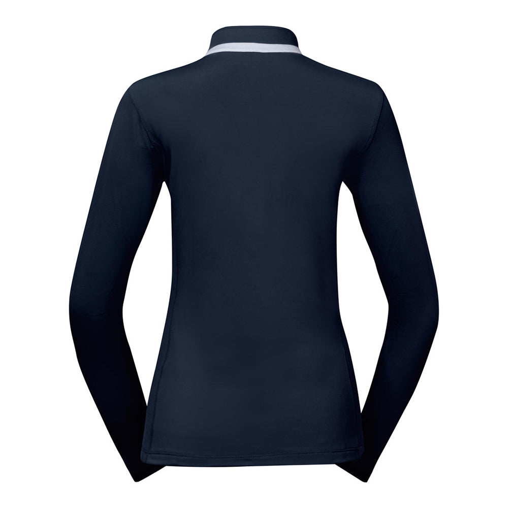 Pure Golf Ladies Mid-Layer Stretch Jacket in Navy