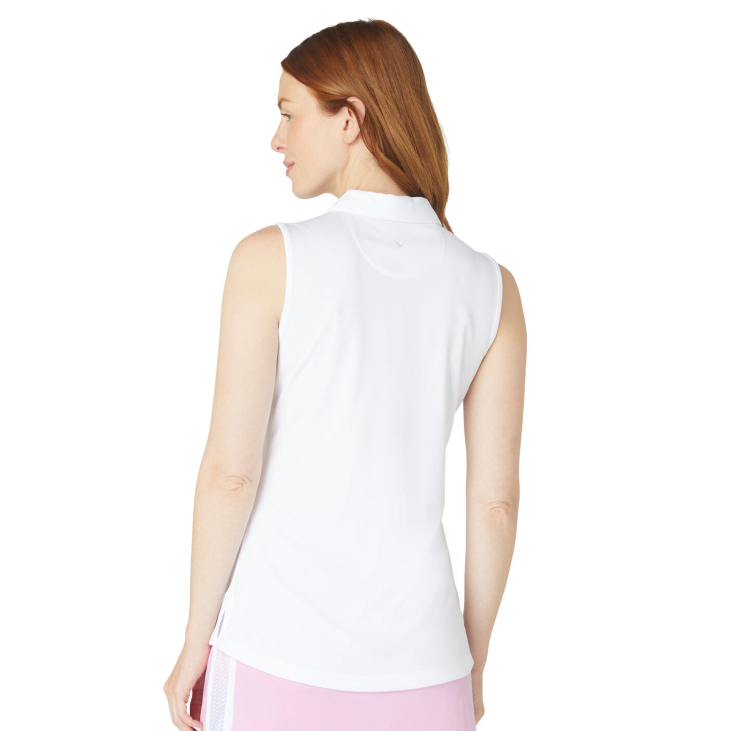 Callaway Ladies Sleeveless Tournament Golf Polo