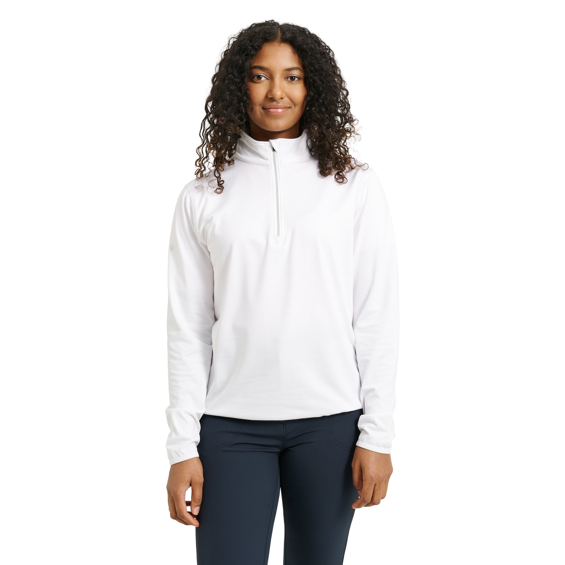 Abacus Ladies Zip-Neck Fleece