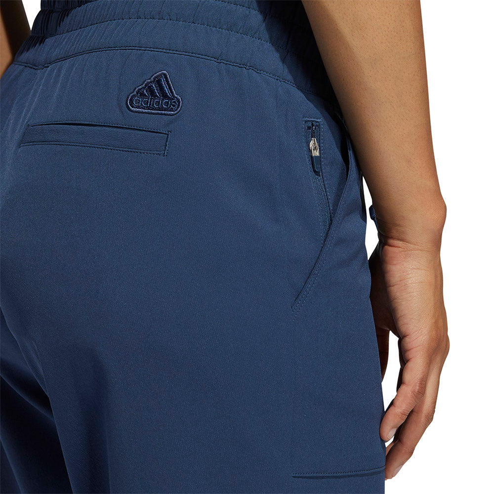 adidas Ladies Go-To Pull-On Golf Trousers in Crew Navy - Last Pair XS Only Left
