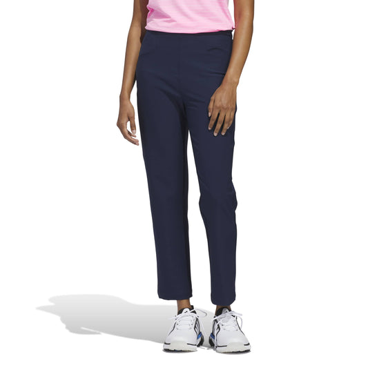 adidas Golf Ladies Navy Pull-On 7/8 Trousers