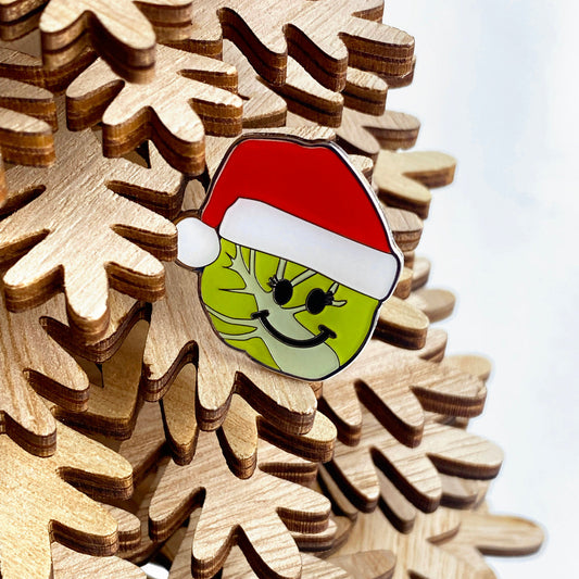 Christmas Brussel Sprout Golf Ball Marker
