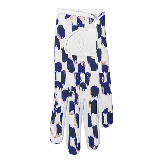 Pure Golf Ladies Divine Patterned Left Hand Comfort Glove in Sands of Time