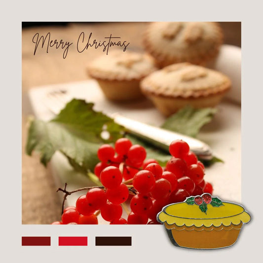 Christmas Mince Pie Golf Ball Marker