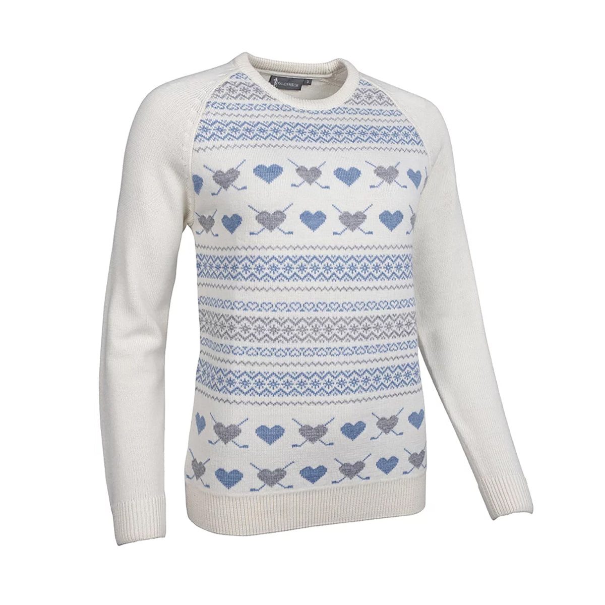 Glenmuir Ladies Merino Blend Fairisle Sweater