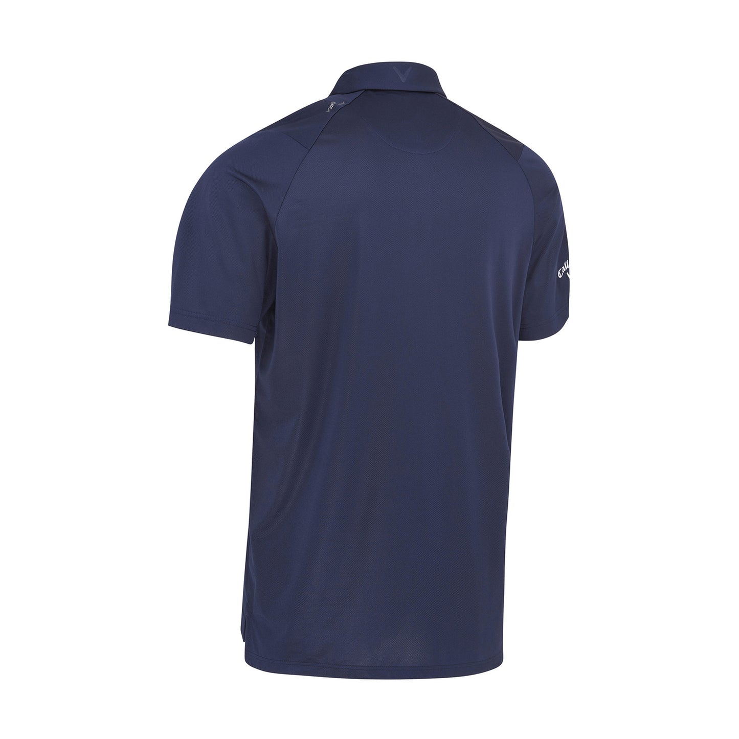 Callaway Mens Short Sleeve Solid Polo in Navy