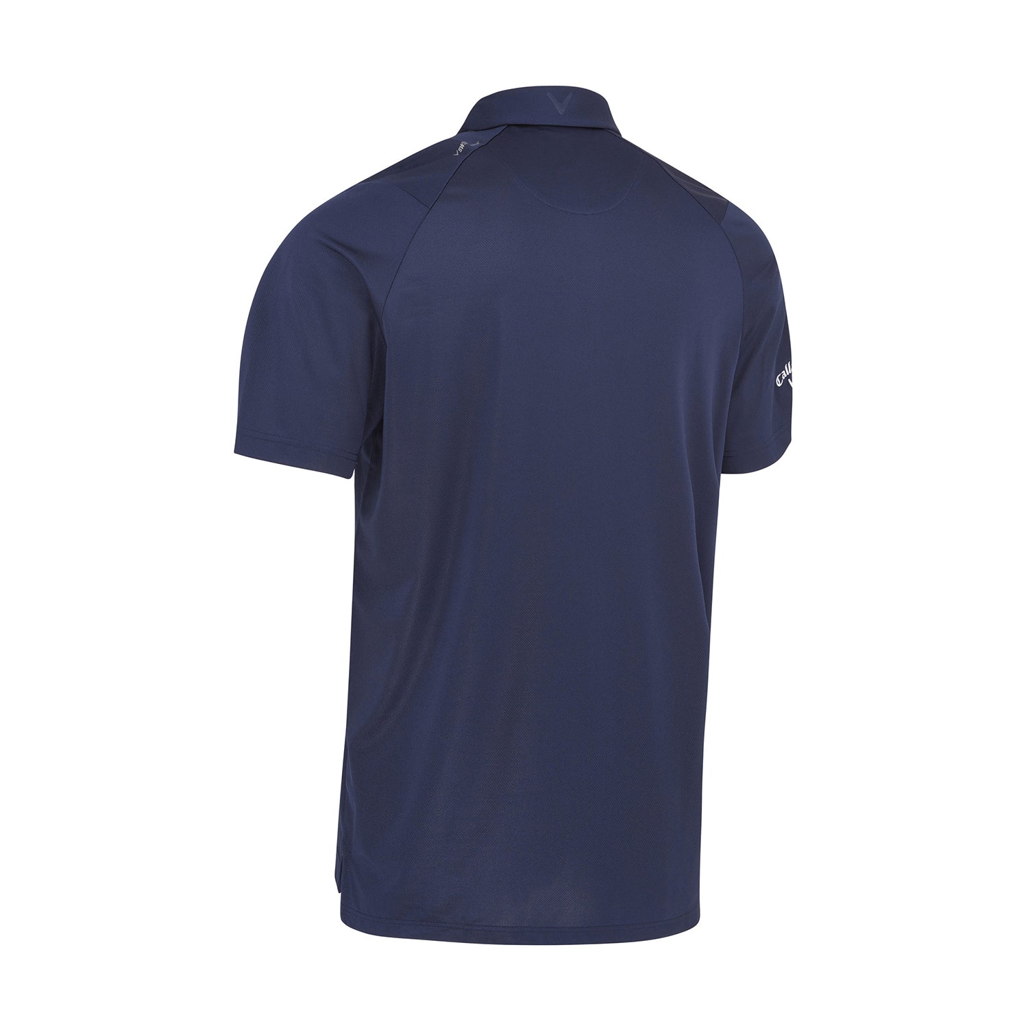 Callaway Mens Short Sleeve Solid Polo in Navy