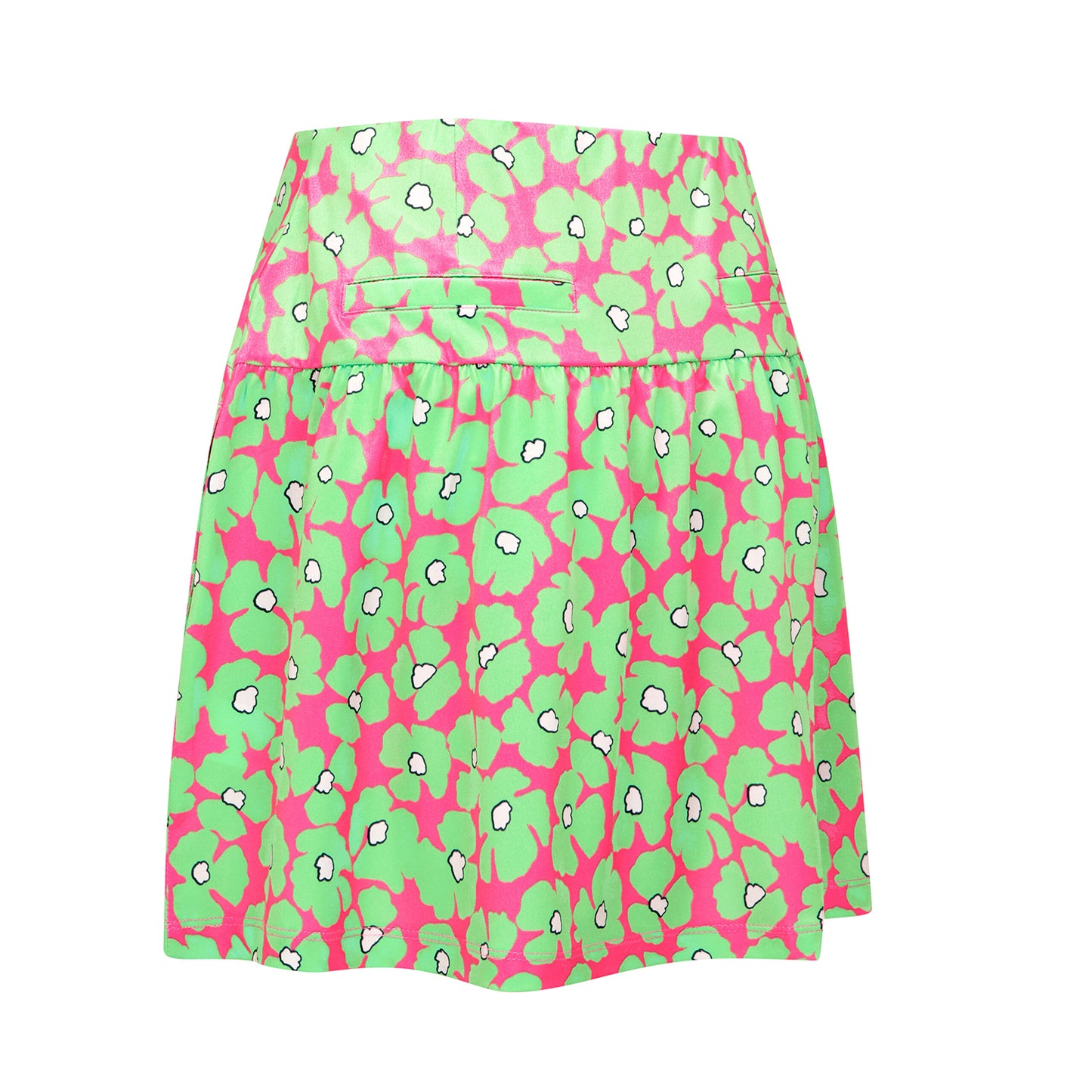 Callaway Ladies Floral Print Skort with Ruched Detail