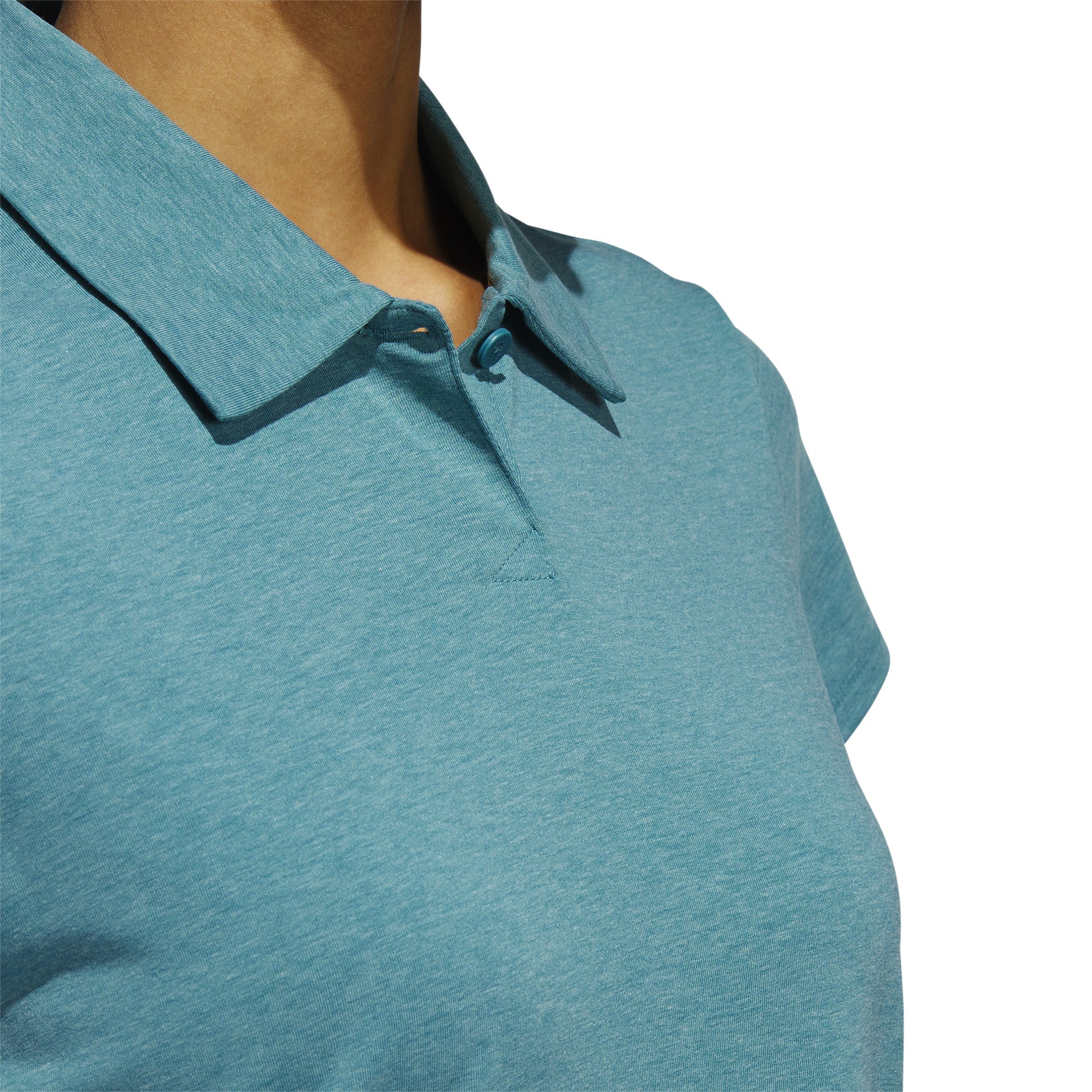 adidas Ladies Go-To Short Sleeve Golf Polo in Arctic Fusion