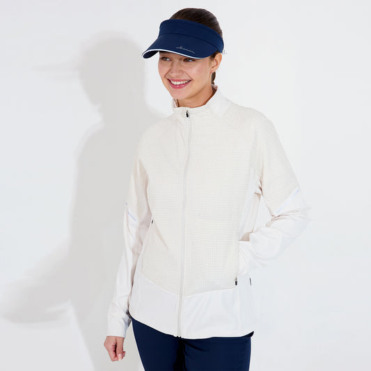 Abacus Ladies Hybrid Jacket - Lightweight, Breathable, Windproof, Water Repellent