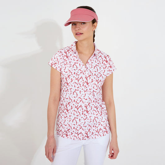 Abacus Ladies DryCool Cap Sleeve Polo - Soft, Stretch & Sun-Smart