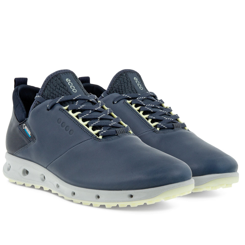 ECCO Ladies Golf GORE-TEX® Leather Cool Pro Golf Shoe in Blue – GolfGarb