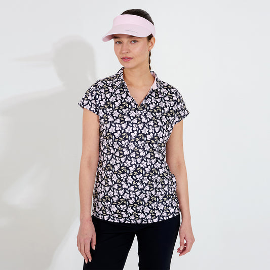 Abacus Ladies DryCool Cap Sleeve Polo - Soft, Stretch & Sun-Smart