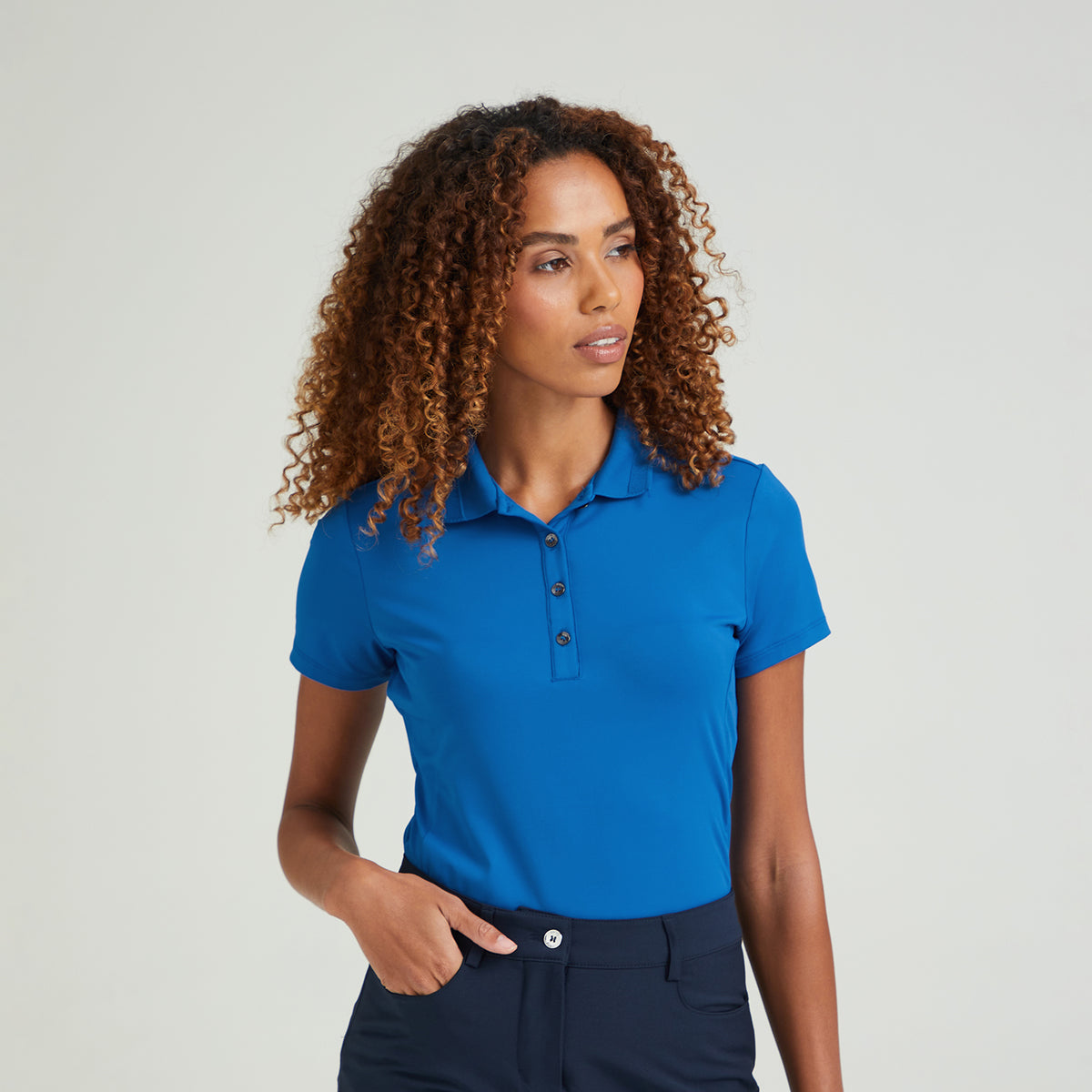 PING Ladies Textured Golf Polo Shirt