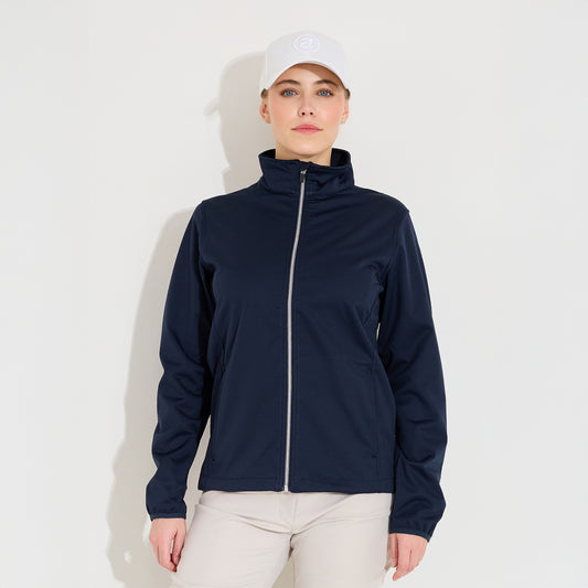 Abacus Ladies Lytham Softshell Jacket in Navy