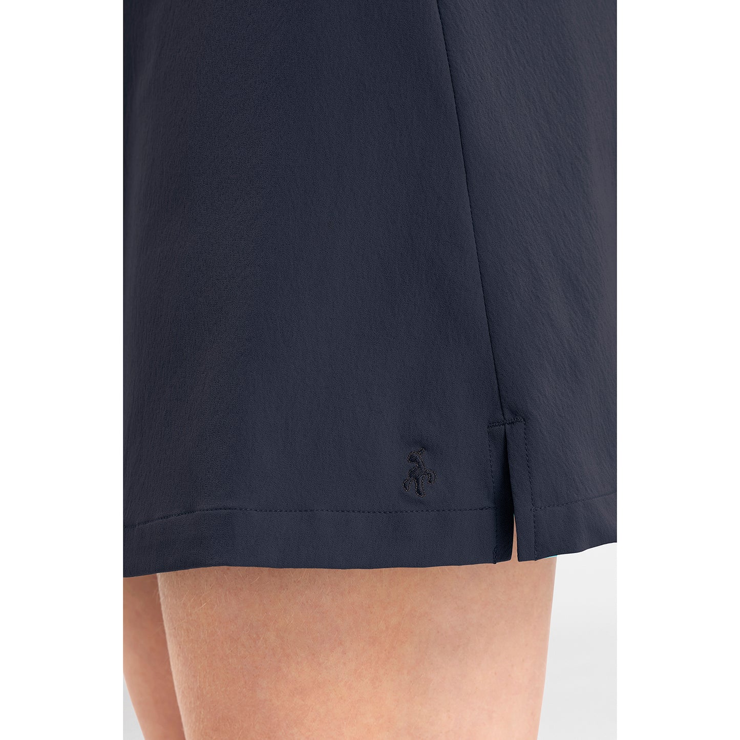 Green Lamb Ladies Flared Skort in Navy