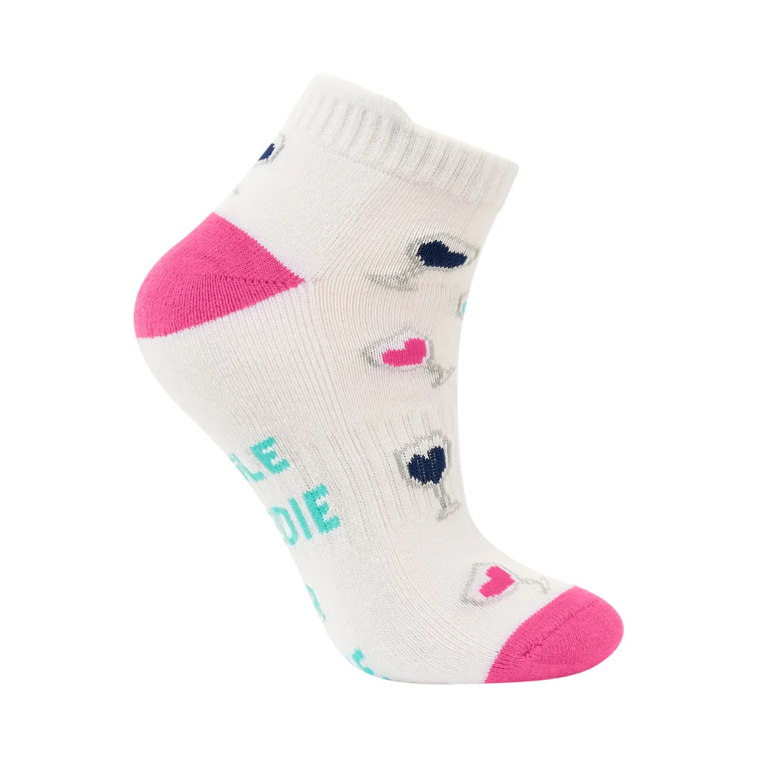 Surprizeshop Ladies 'Wine' Pair of Golf Socks