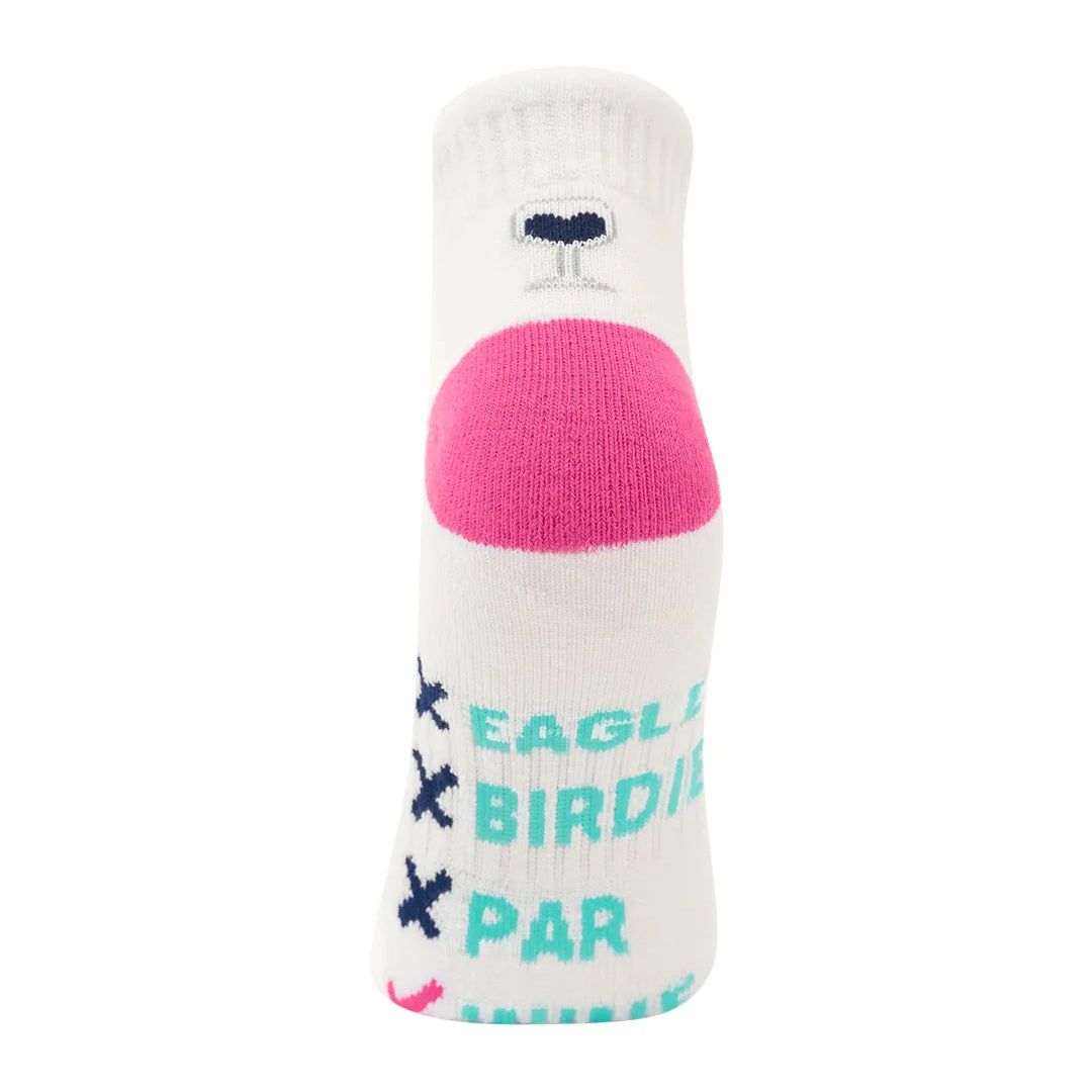 Surprizeshop Ladies 'Wine' Pair of Golf Socks