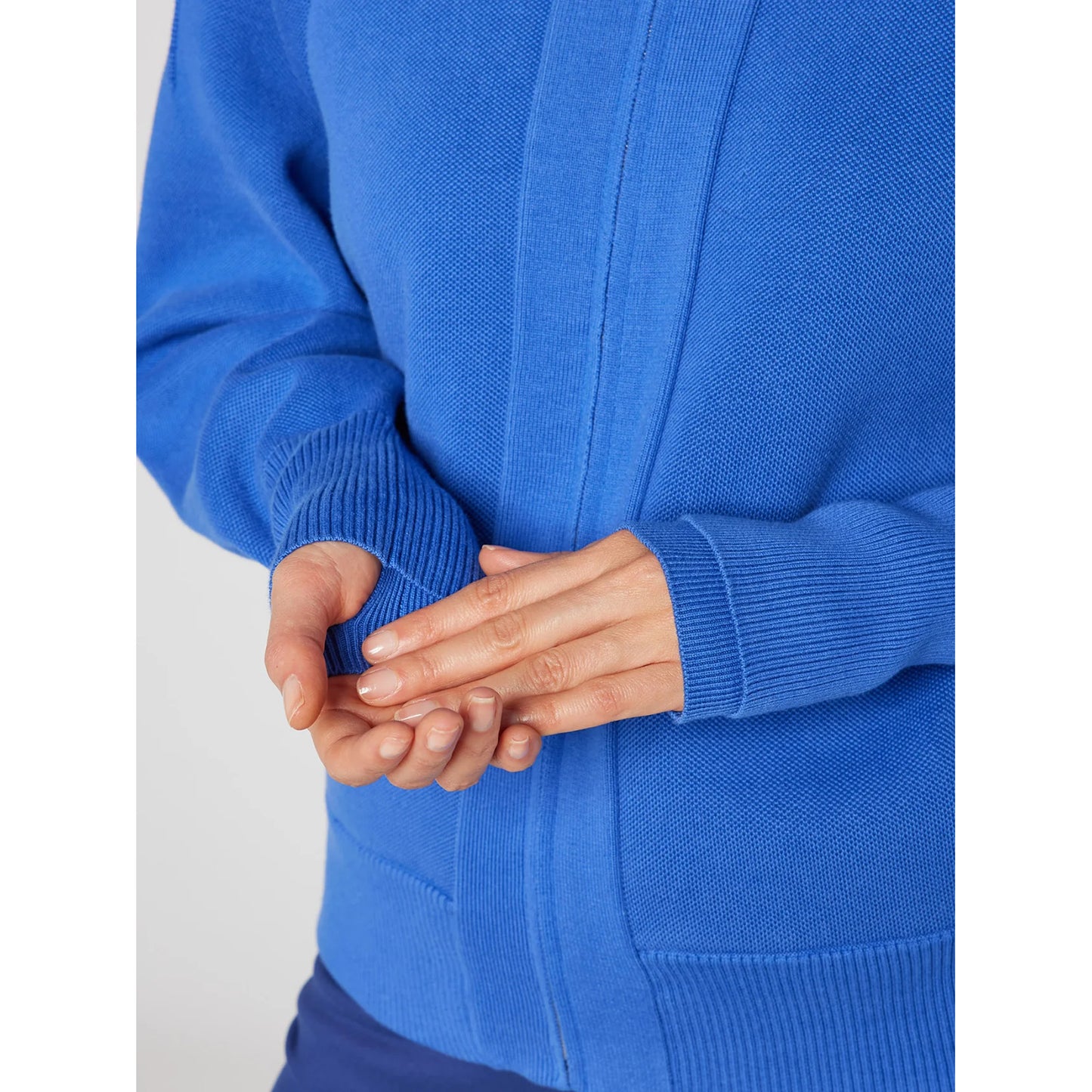 Swing Out Sister Ladies Bomber-Style Lined Cardigan 