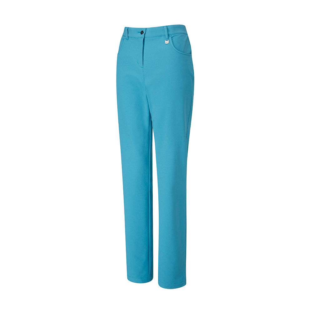 Ping Ladies Thermal Water Resistant Trousers in Scuba Blue