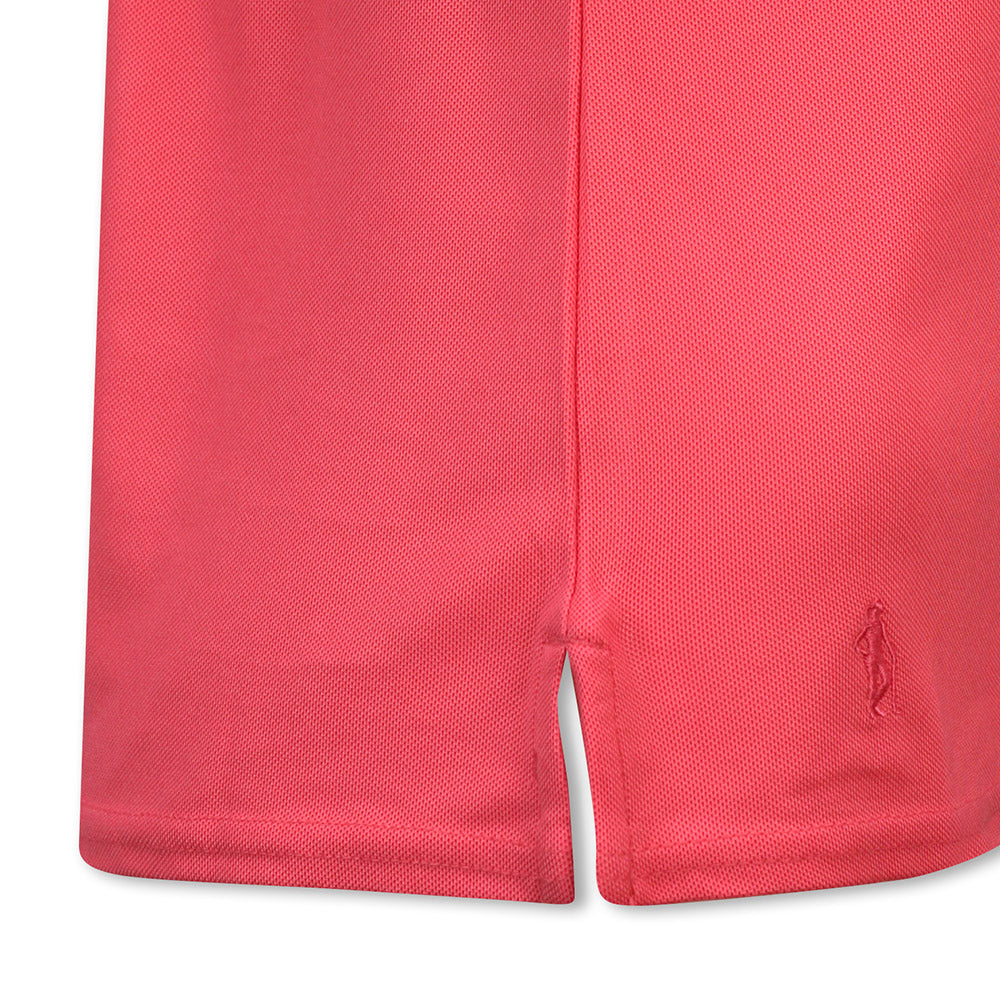 Glenmuir Ladies Sleeveless Pique Polo with Stretch in Sorbet