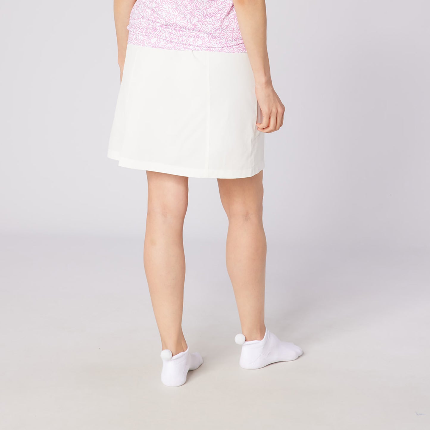 Swing Out Sister Ladies Lightweight Pull-On Skort with Neat Pocket Detail & Comfort Waistband for A Smooth Silhouette