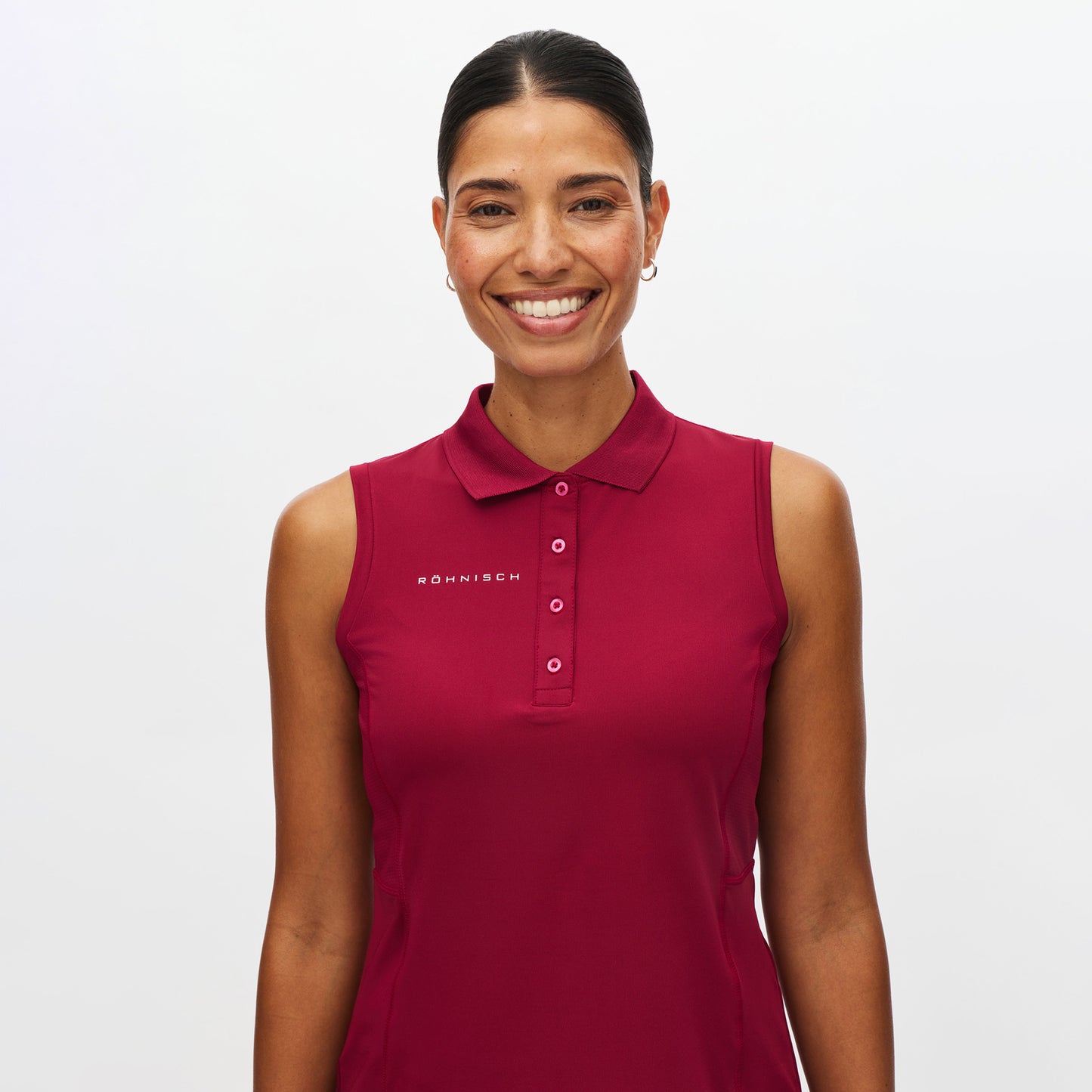 Rohnisch Ladies Sleeveless Polo - Chic, Breathable Style for Warm-Weather Rounds