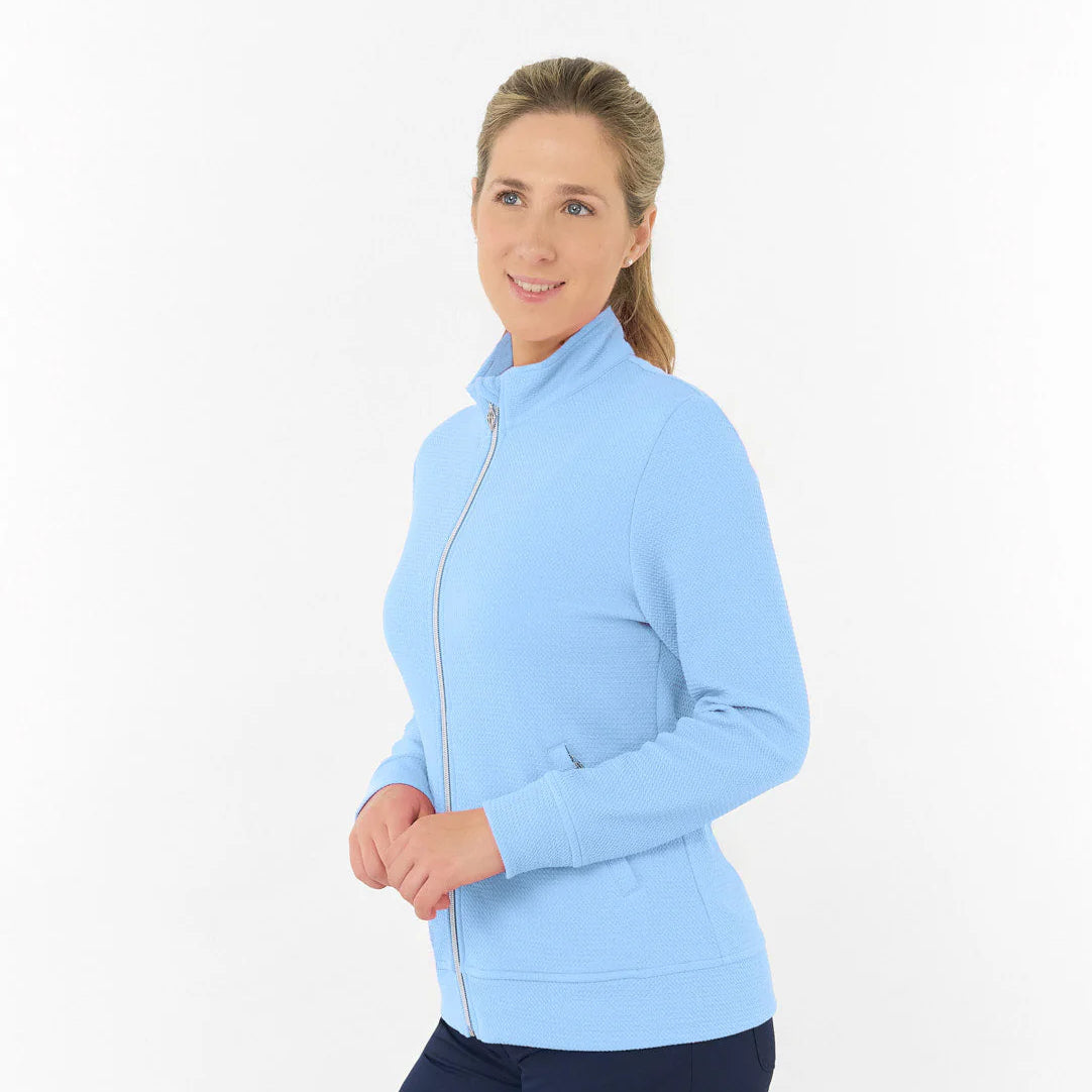 Pure Ladies Textured Jacket – Refined Texture Meets All-Season Performance