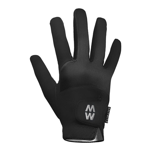 Glenmuir Pair of Men's Lightweight Climatec Golf Gloves in Black