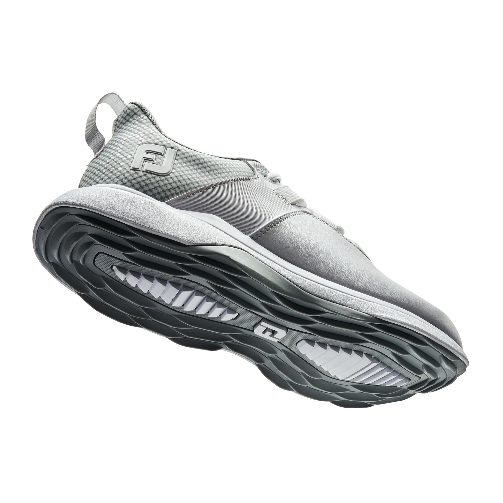 FootJoy Women's ProLite Waterproof Golf Shoes in White, Grey & Light Grey