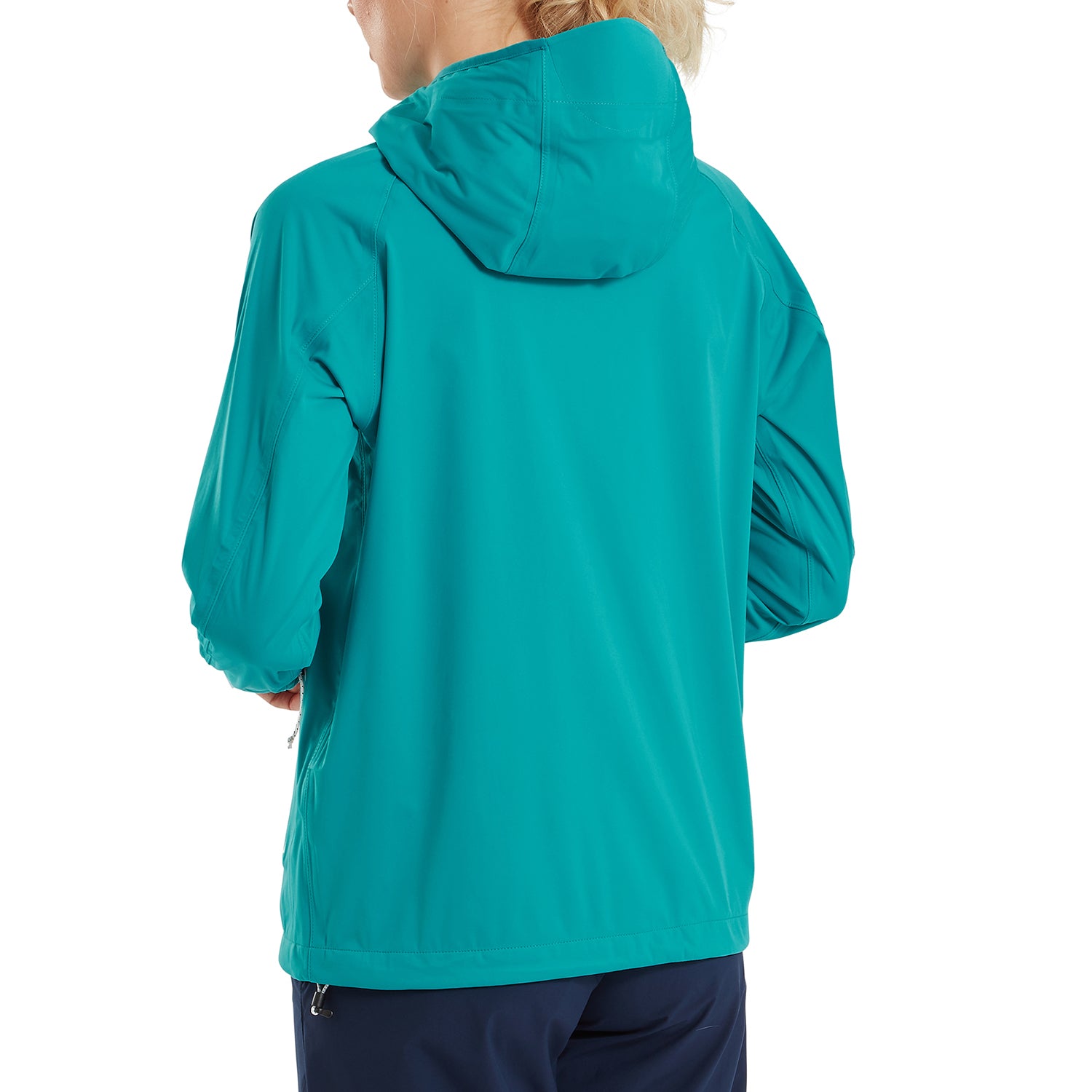 FootJoy Ladies Waterproof Jacket with Adjustable Hood for Stylish Weather Protection