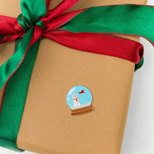 Christmas Snow Globe Golf Ball Marker