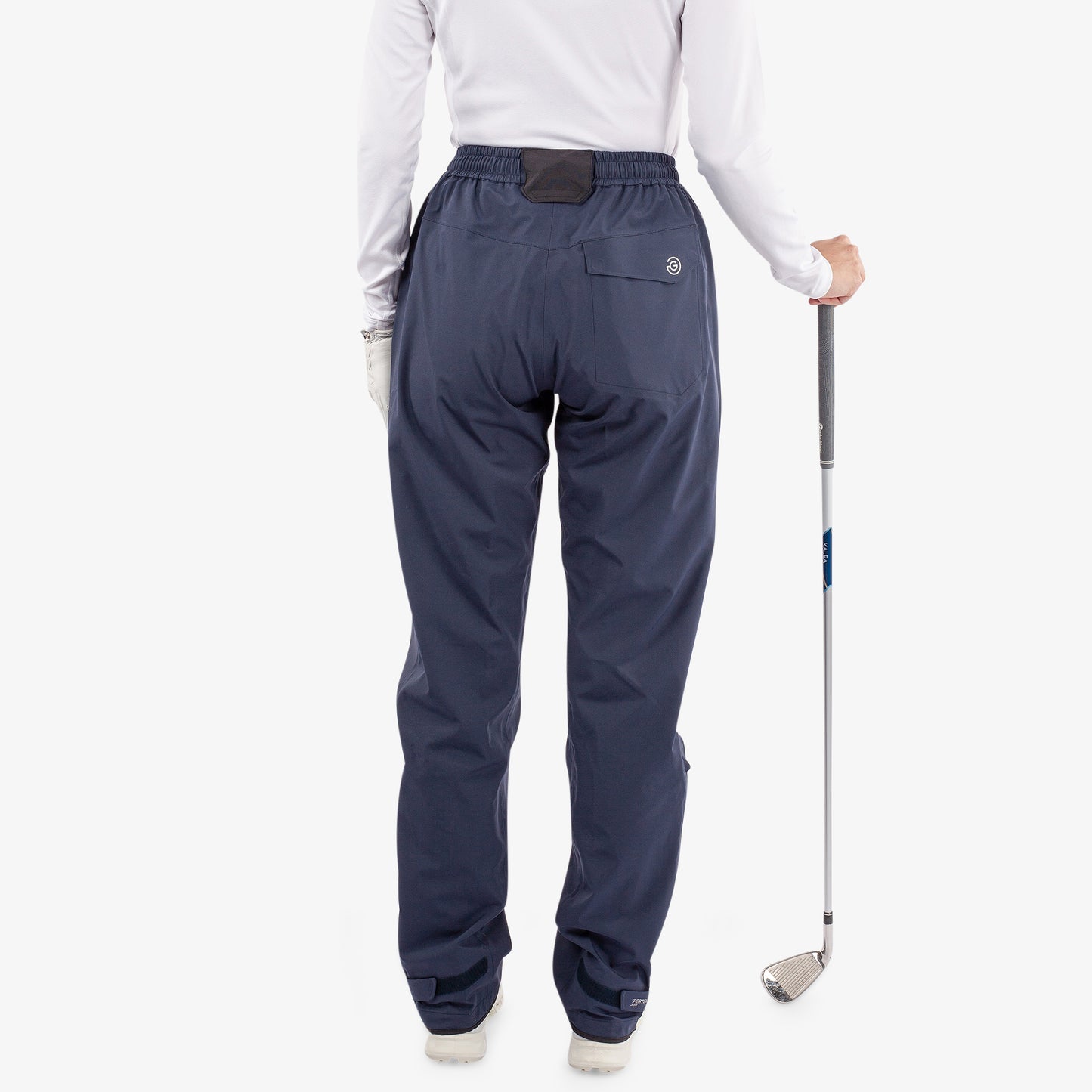 Galvin Green Ladies Navy Waterproof Trousers with PERTEX® Shield Stretch