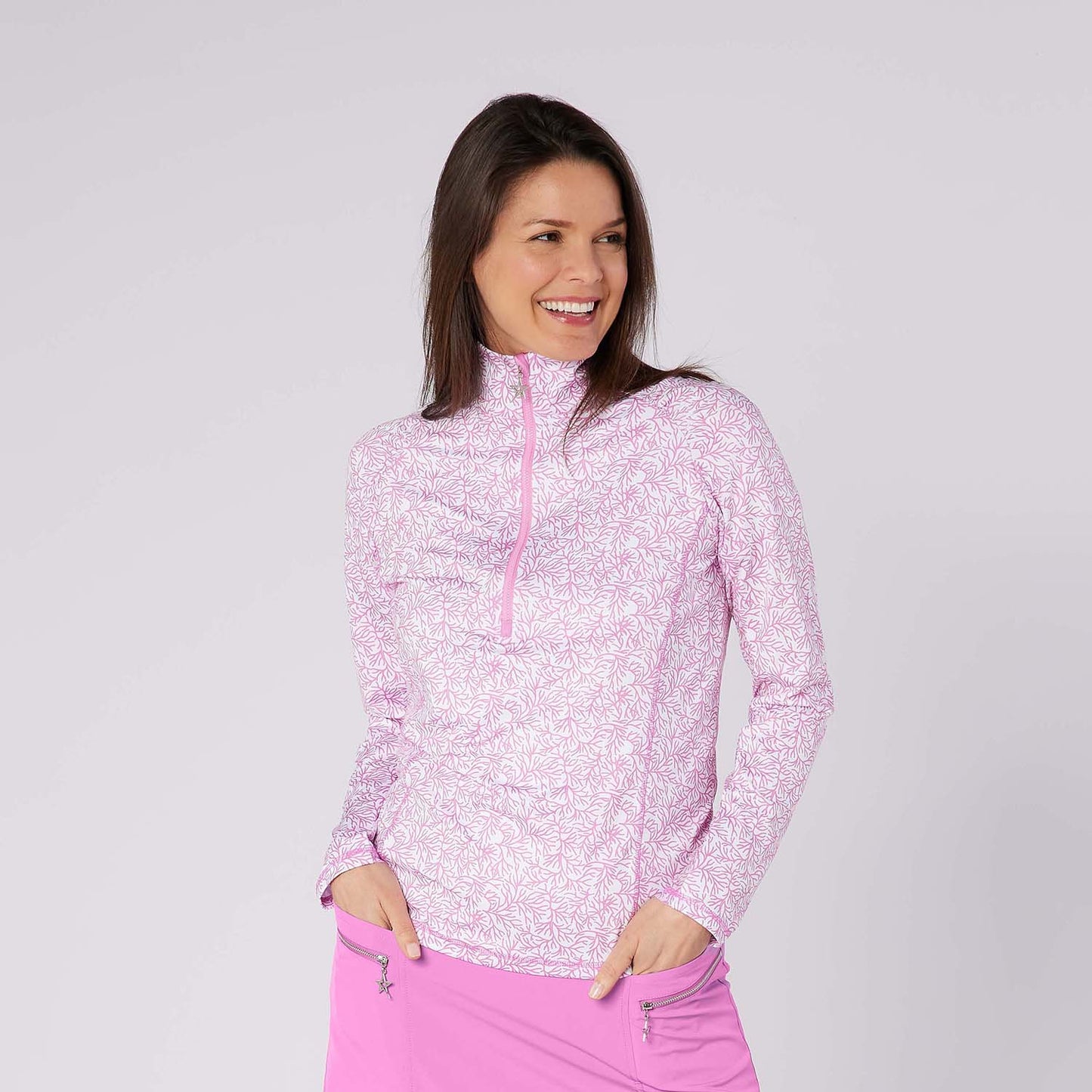 Swing Out Sister Ladies Standout Lightweight Top - Perfect for Golf & Activewear