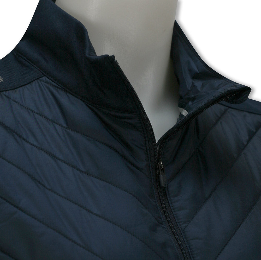 Puma Ladies Golf Hybrid Quilted Jacket with Primaloft in Navy Blazer