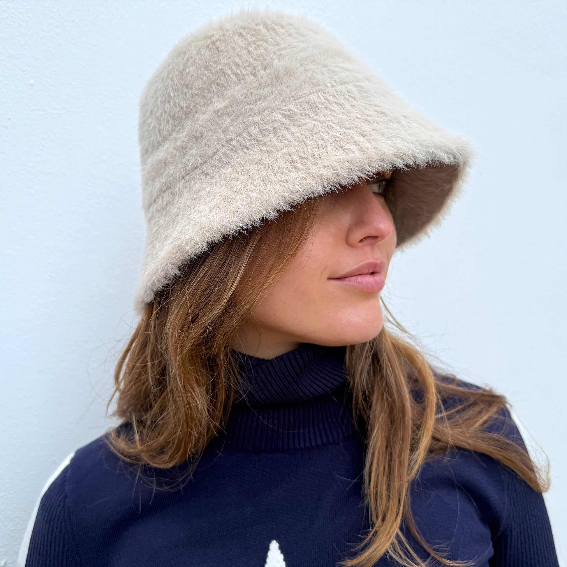 Swing Out Sister Faux Fur Bucket Hat