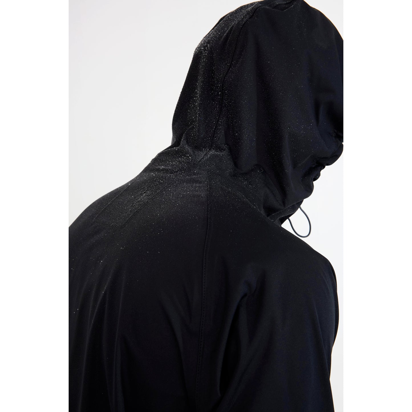 Abacus Mens Black Bounce Waterproof Hoodie